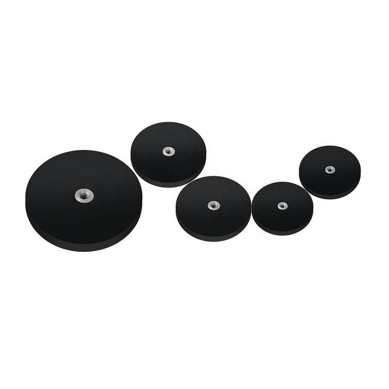 Tipo TT Magnetos de borracha pretos Magnetos revestidos de borracha Alta durabilidade
