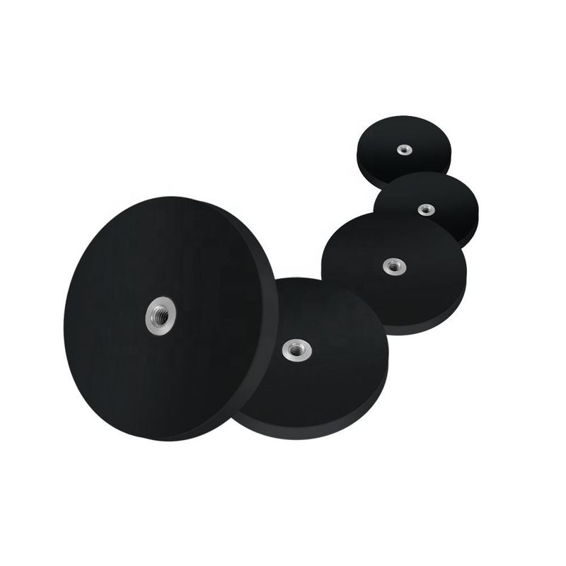 Tipo TT Magnetos de borracha pretos Magnetos revestidos de borracha Alta durabilidade