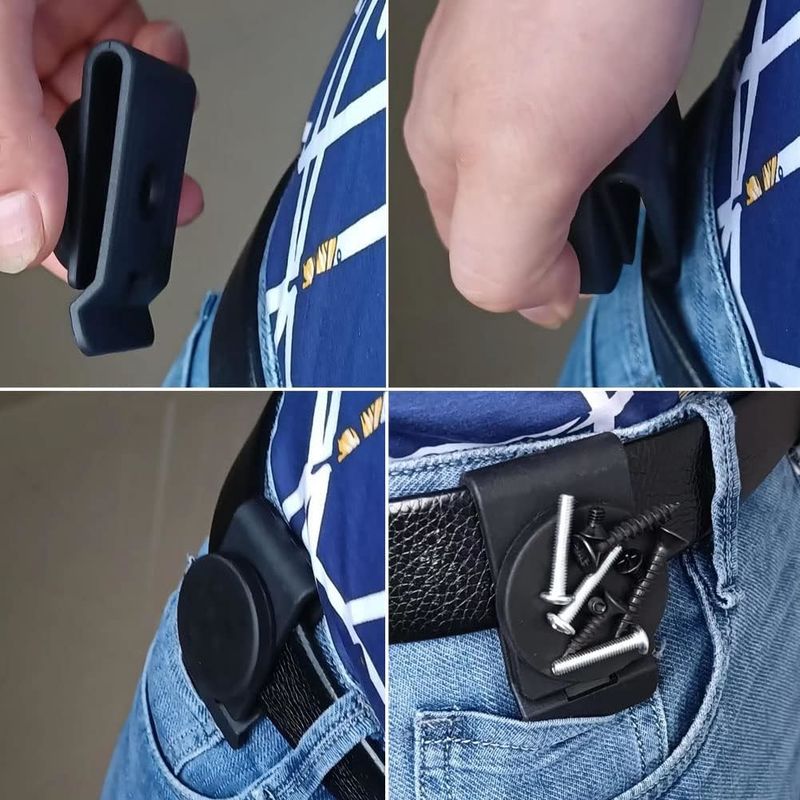 OEM Clip de cinto magnético pesado para parafusos unhas chave de fenda acessórios metálicos