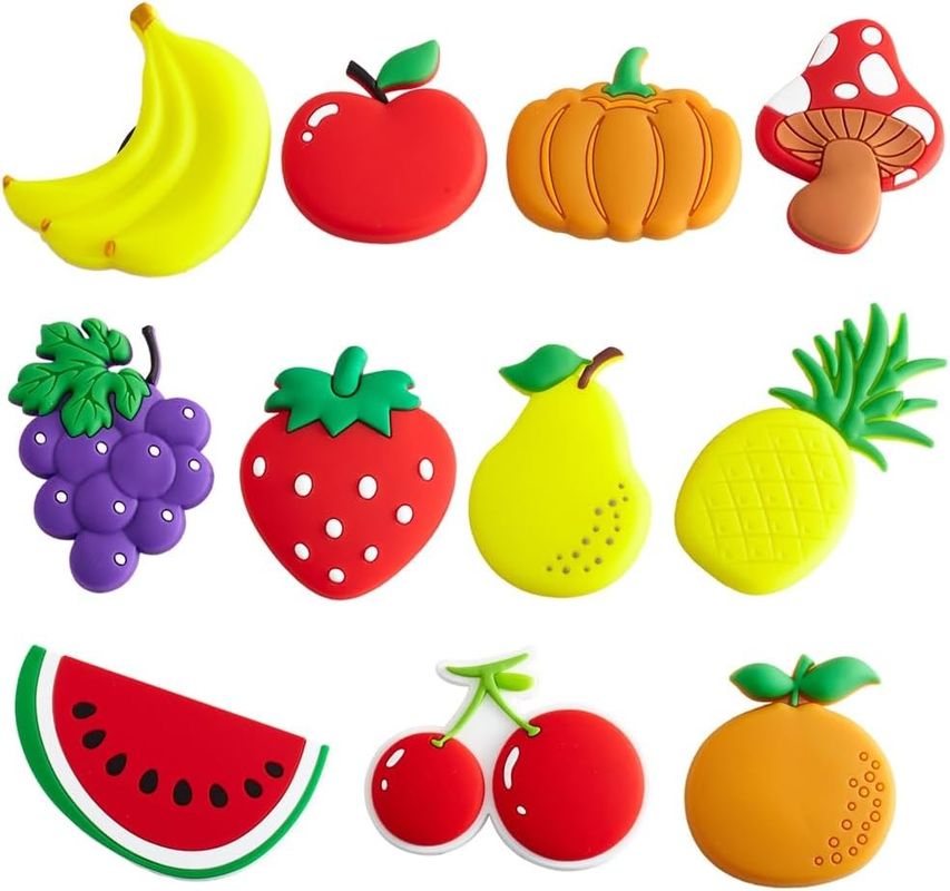 Ímãs Decorativos Impermeáveis Ímãs de Frigorífico PVC Adesivos de Ímãs de Frigorífico