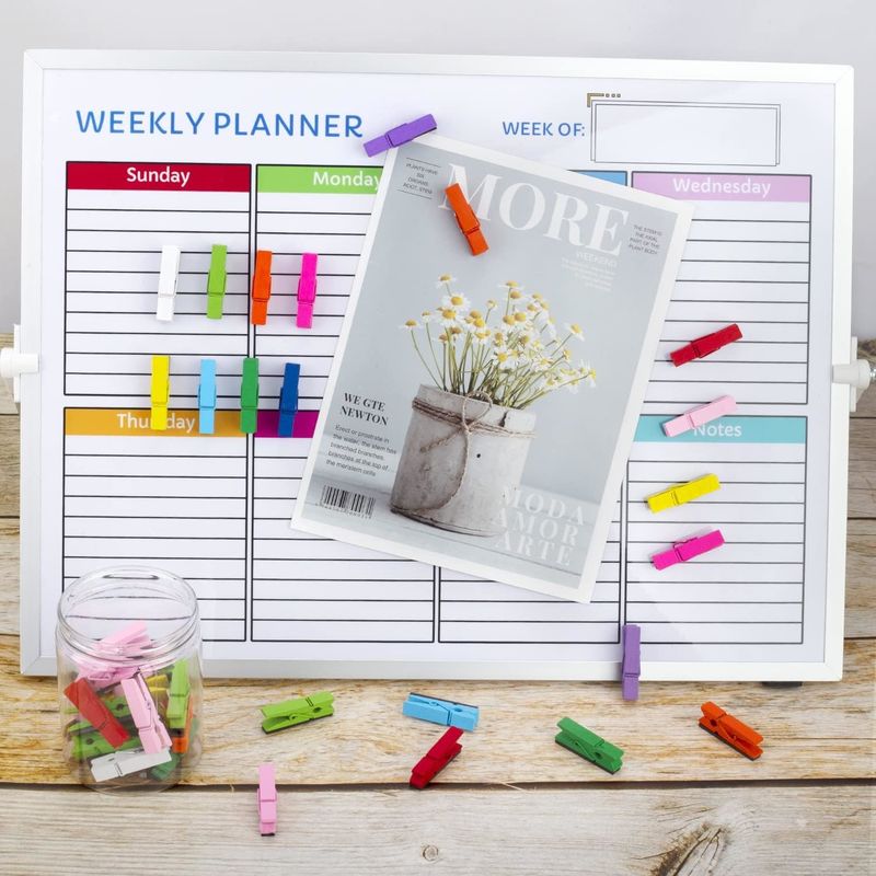 30pcs Multicolor Clips Magnéticos Personalizados Para Tabuleiro Branco Frigorífico de Escritório