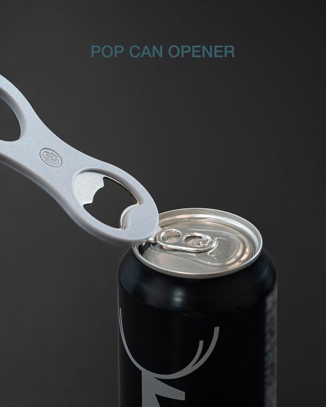 FDA 2 em 1 Abre garrafas de cerveja magnética para geladeira e RV com capuz catcher