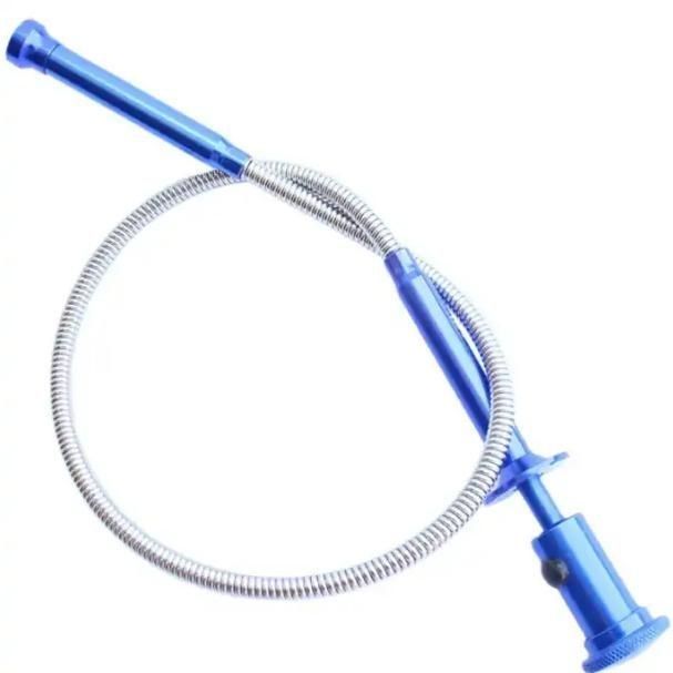 Ferro inoxidável flexível de 2 pés ferramenta de agarrador de garras magnética W / LED Luz personalizada para múltiplos usos