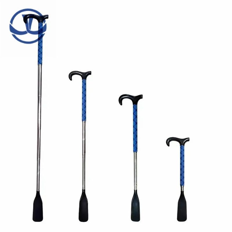 Corno de sapato magnético extensivel de punção longa Corno de sapato dobrável telescópico para idosos Homens Mulheres e crianças para botas e sapatos