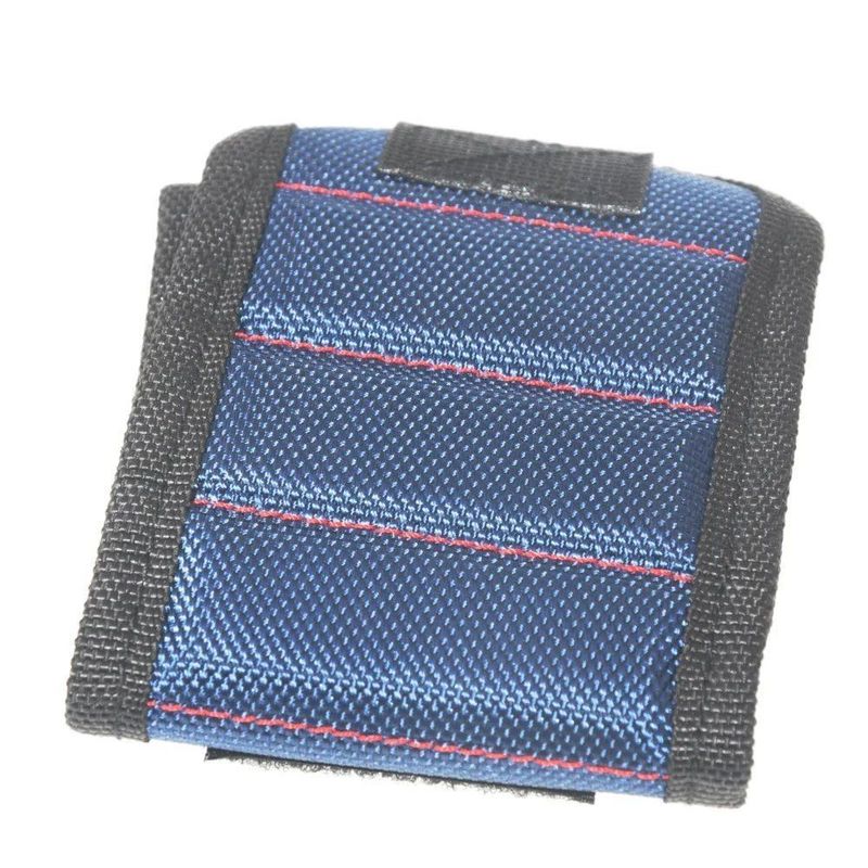 Forte Pulseira Magnética Saco de Ferramentas Pulseira de Tecido de Oxford Faixa de Pulso Portátil Parafusos Ferramentas de Unhas