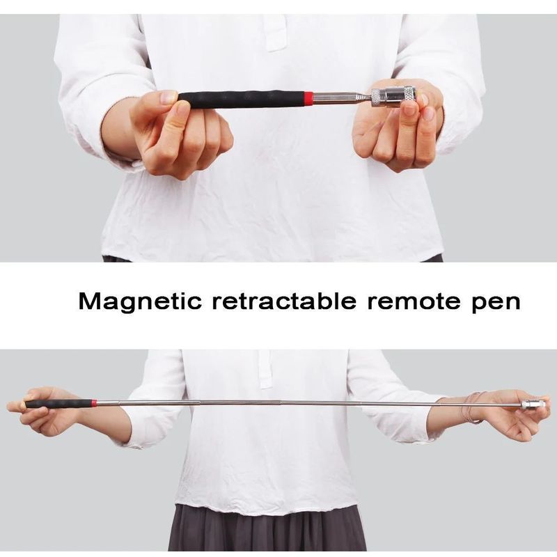 Caneta Telescópica Magnética com Ferramenta de Recuperação Magnética Portátil Leve Extensivel Caneta de Longo Alcance Ferramenta para Recuperação de Ferramentas