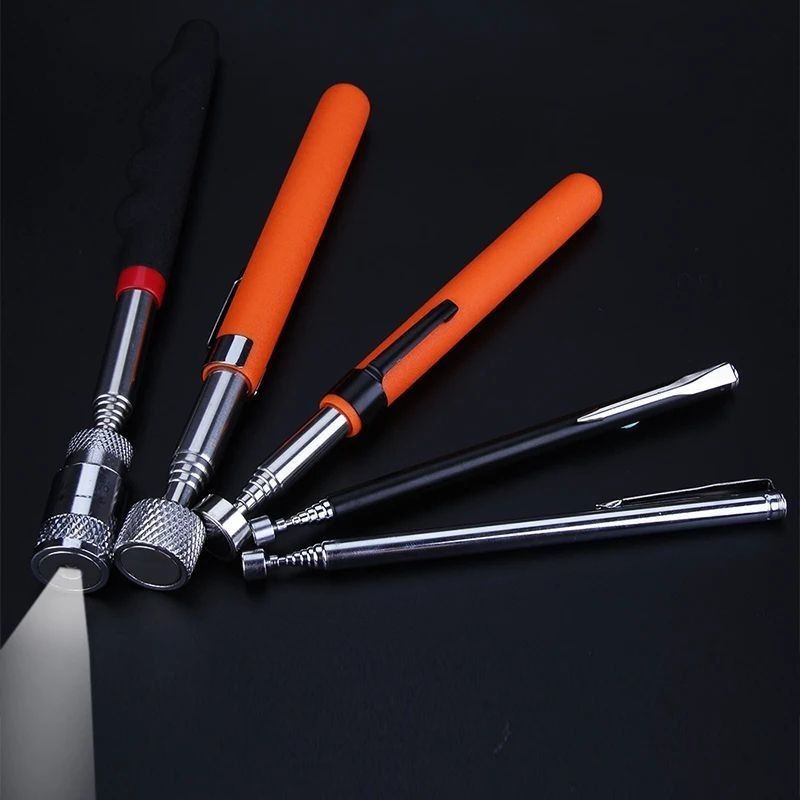 Caneta magnética telescópica portátil Capacidade de ferramenta útil para pegar Nut Bolt Extensível Pickup Rod Stick