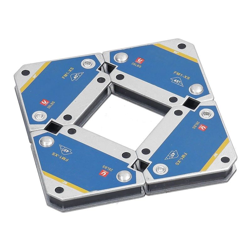 Fixador de solda magnética 45° 90° 135° Multi-Angular Magnet Weld Positioner Ferrite Auxiliary Locator Tools Positioner de solda