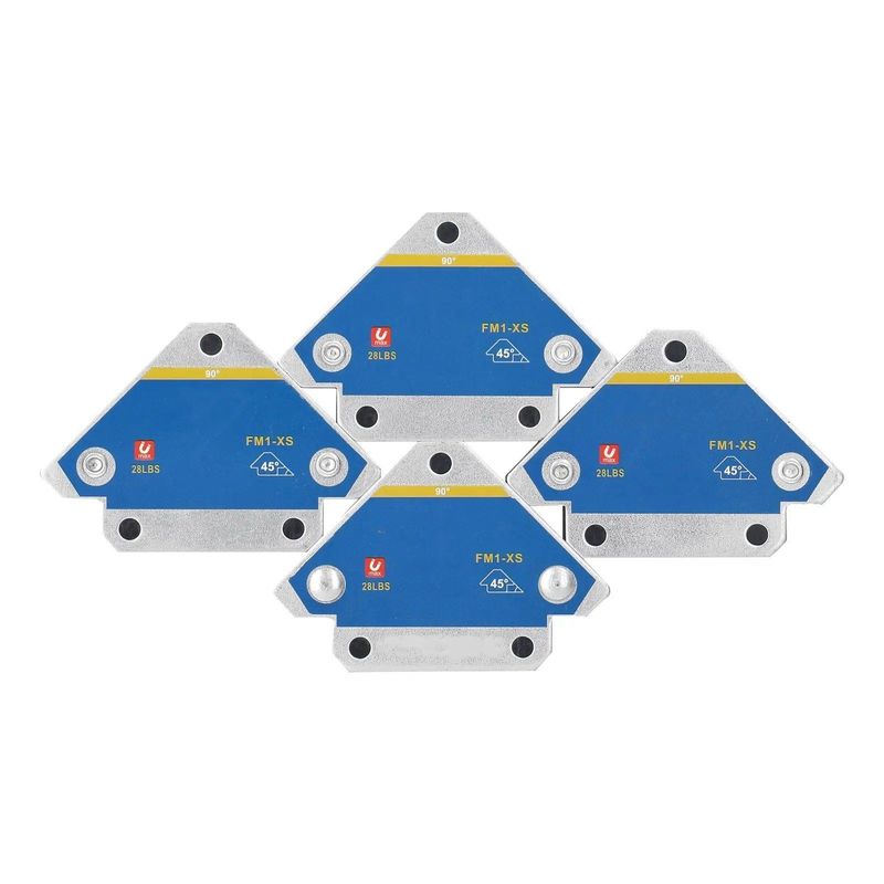 Fixador de solda magnética 45° 90° 135° Multi-Angular Magnet Weld Positioner Ferrite Auxiliary Locator Tools Positioner de solda
