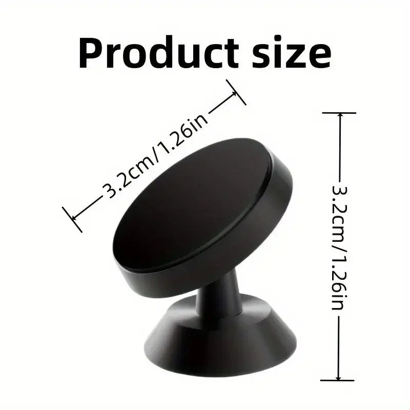 Magnetic Car Phone Holder Dashboard Mobile Phone Holder Stand Magnet Mount Bracket No Carro Para iPhone Samsung