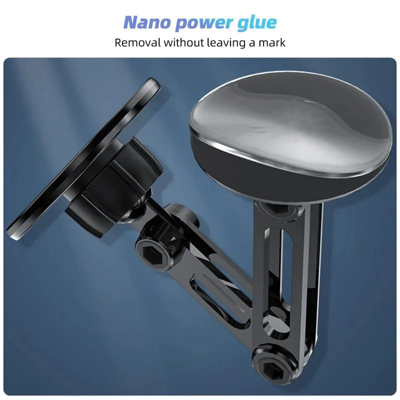 360° Rotação Forte Magnético Car Car Car Phone Holder For Magsafe Plegavel Phone Stand Air Vent Magnet Mount Suporte GPS Para telefone 14 13