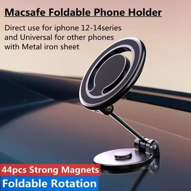 1080 Magnetic Car Phone Holder Magnet Car Bracket Mount Cell Smartphone Support em Carro Para iPhone 15 14 13 12 11 Samsung